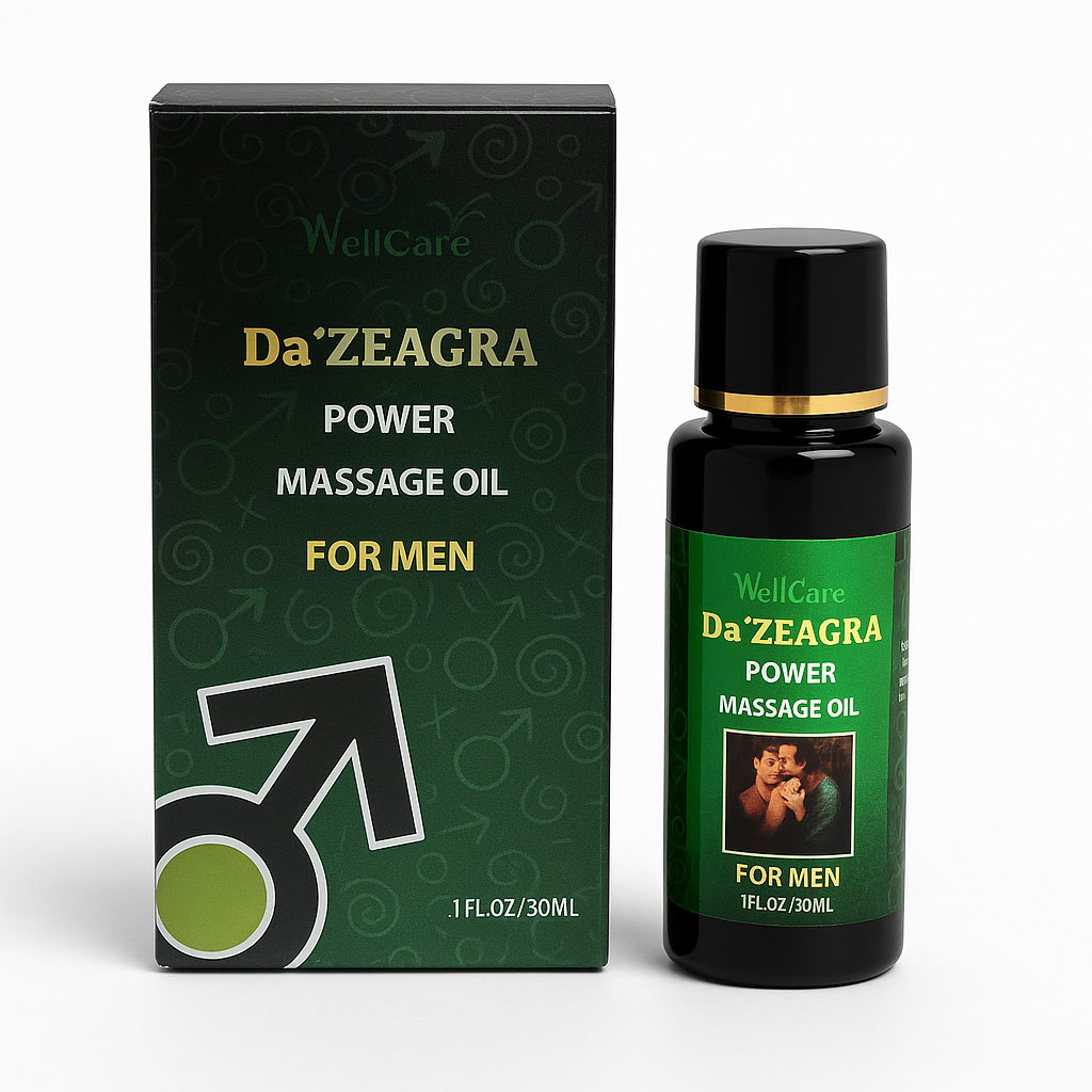 Da’ Zeagra Power Herbal Massage Oil