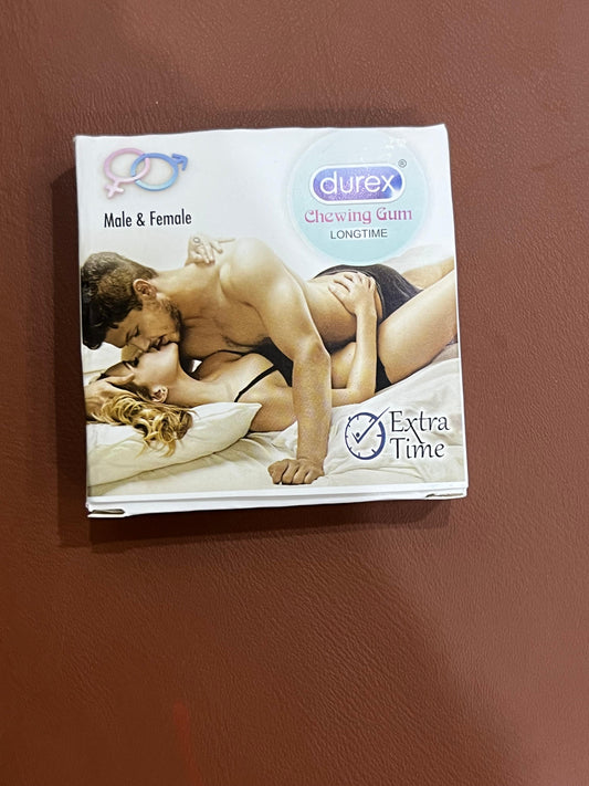 Original Durex Long Time Gum for Men – Timing Increase Naturally | Stay Strong Longer