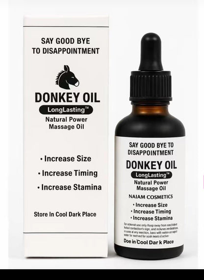 Premium Donkey Oil – 100% Pure & Natural